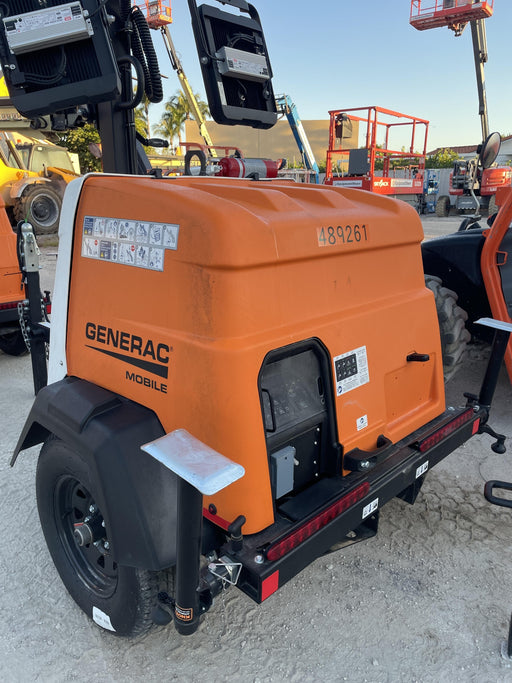 2025 Generac MLTS-4 Diesel, Mitsubishi L2E, 7.1 hp @1800 rpm, Flex Switch 120V Input, Powerzone Controller, (4) 320W LED Lights, 4kW Generator, 39.9 Gal Fuel Tank, 2" Ball, T3, ES Decals