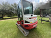 2020 Takeuchi TB-235-2CR Cab/Heat/Air, Rubber Tracks, Manual TAG QC