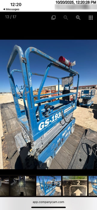 2017 Genie GS-1930 Genie GS1930