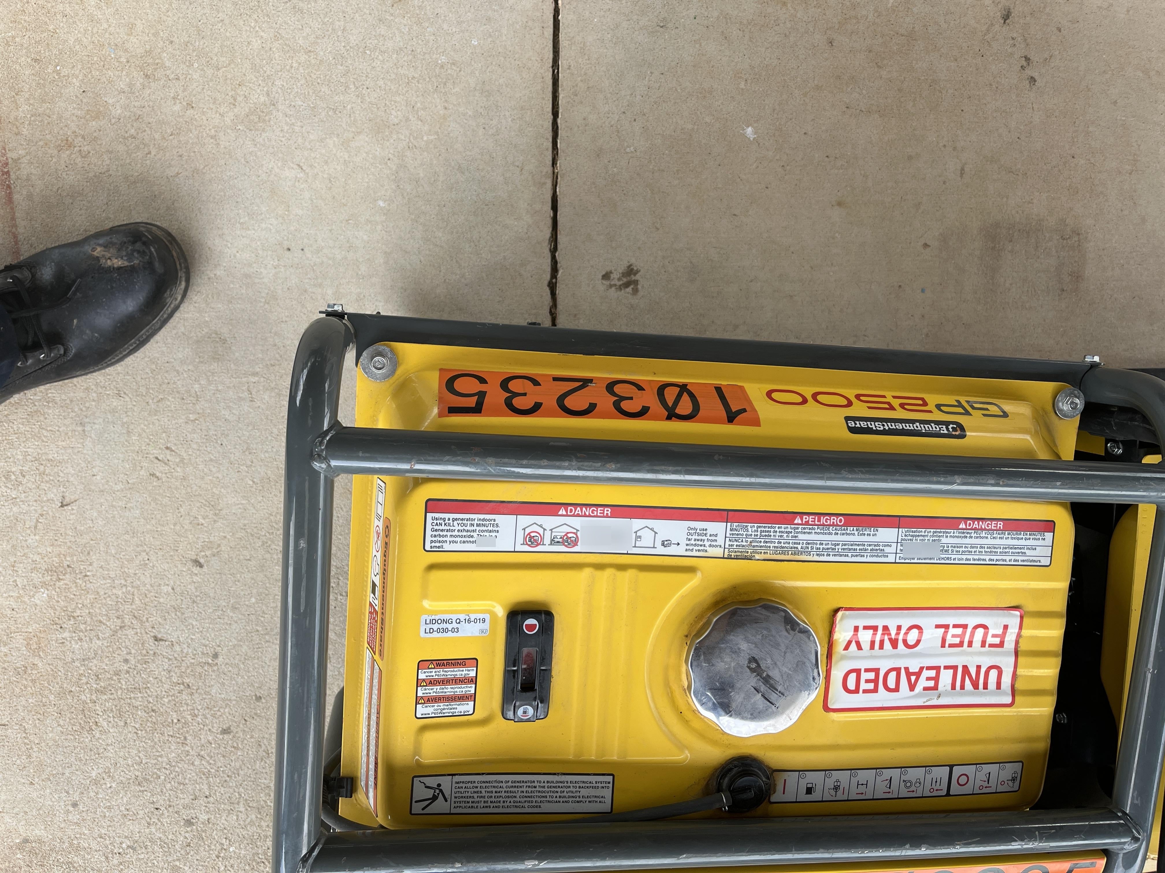 2020 WACKER NEUSON GP2500A