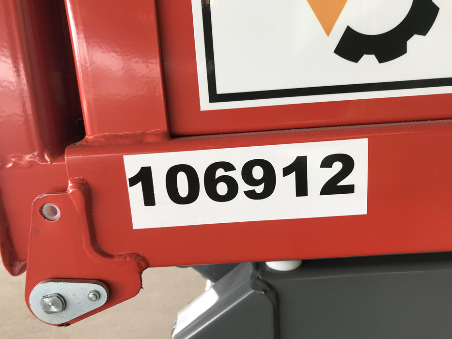 2020 Skyjack SJIII-3219 Solid NM Tires, Half height spring hinged entry gate, Dual Beacons, 800W Inverter