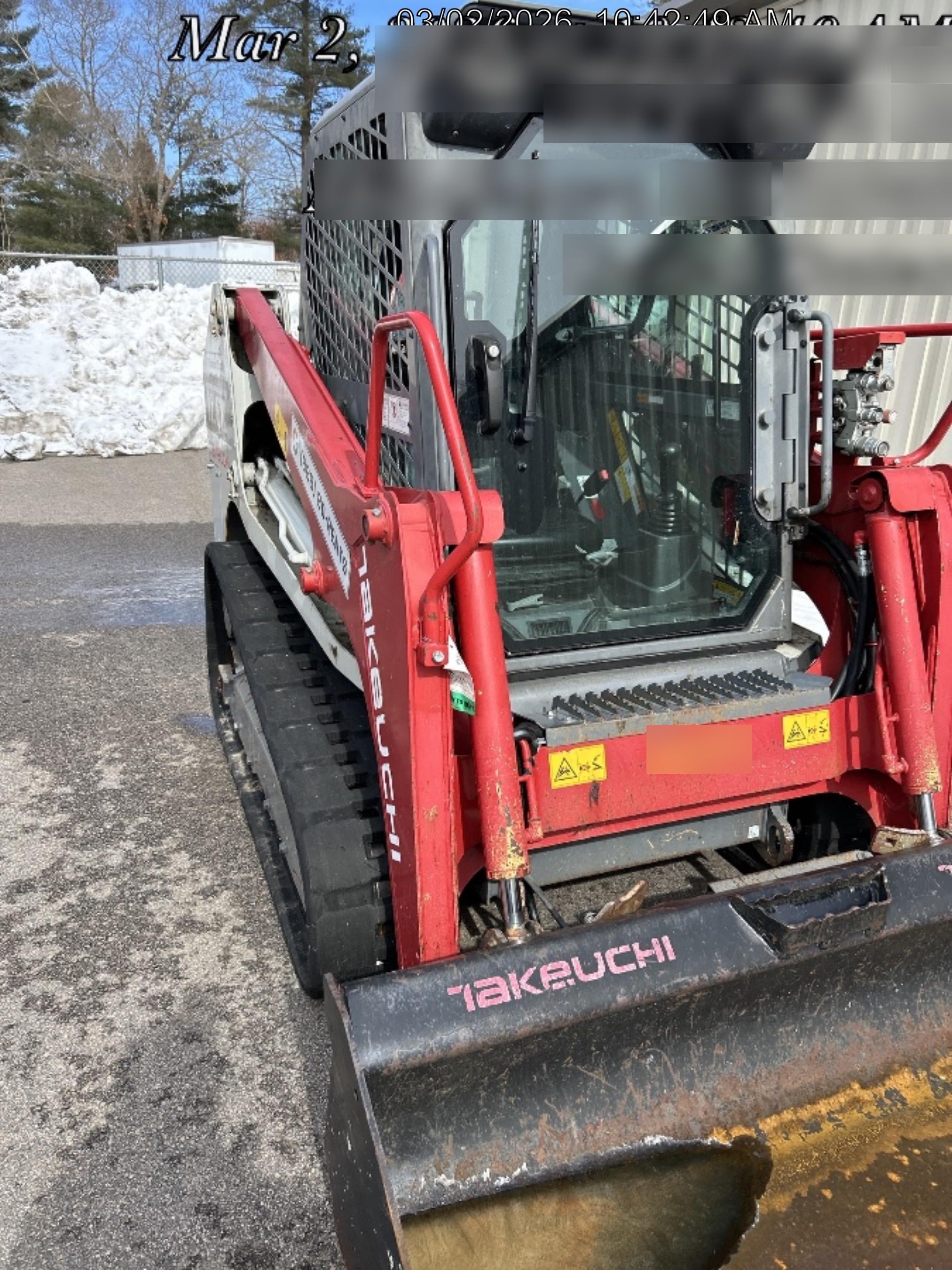 2020 Takeuchi TL6CR Cab/Heat/Air, Hydraulic QC