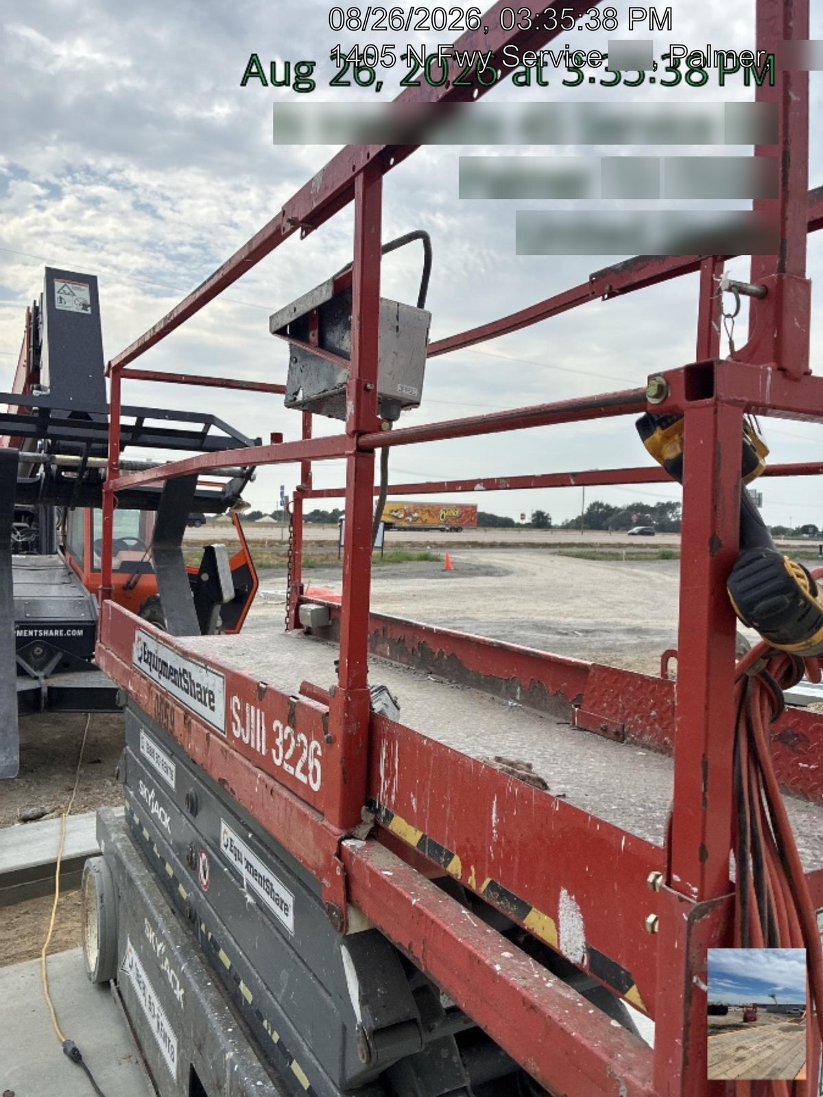 2015 Skyjack SJIII-3226 26' Scissor Lift