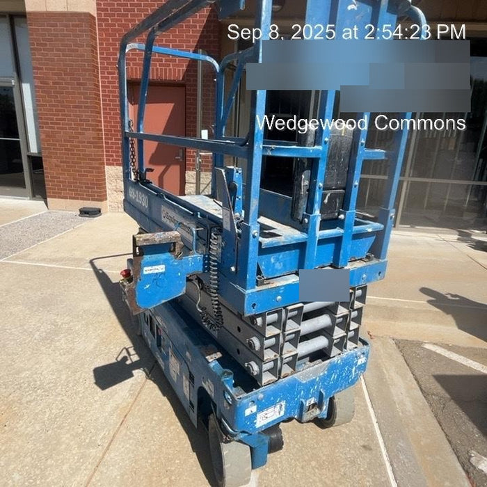 2019 Genie GS-1930 Fixed Rails with Chain Entry