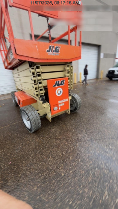 2019 JLG 4069LE Solid Non Marking Tires, Rotating Beacon