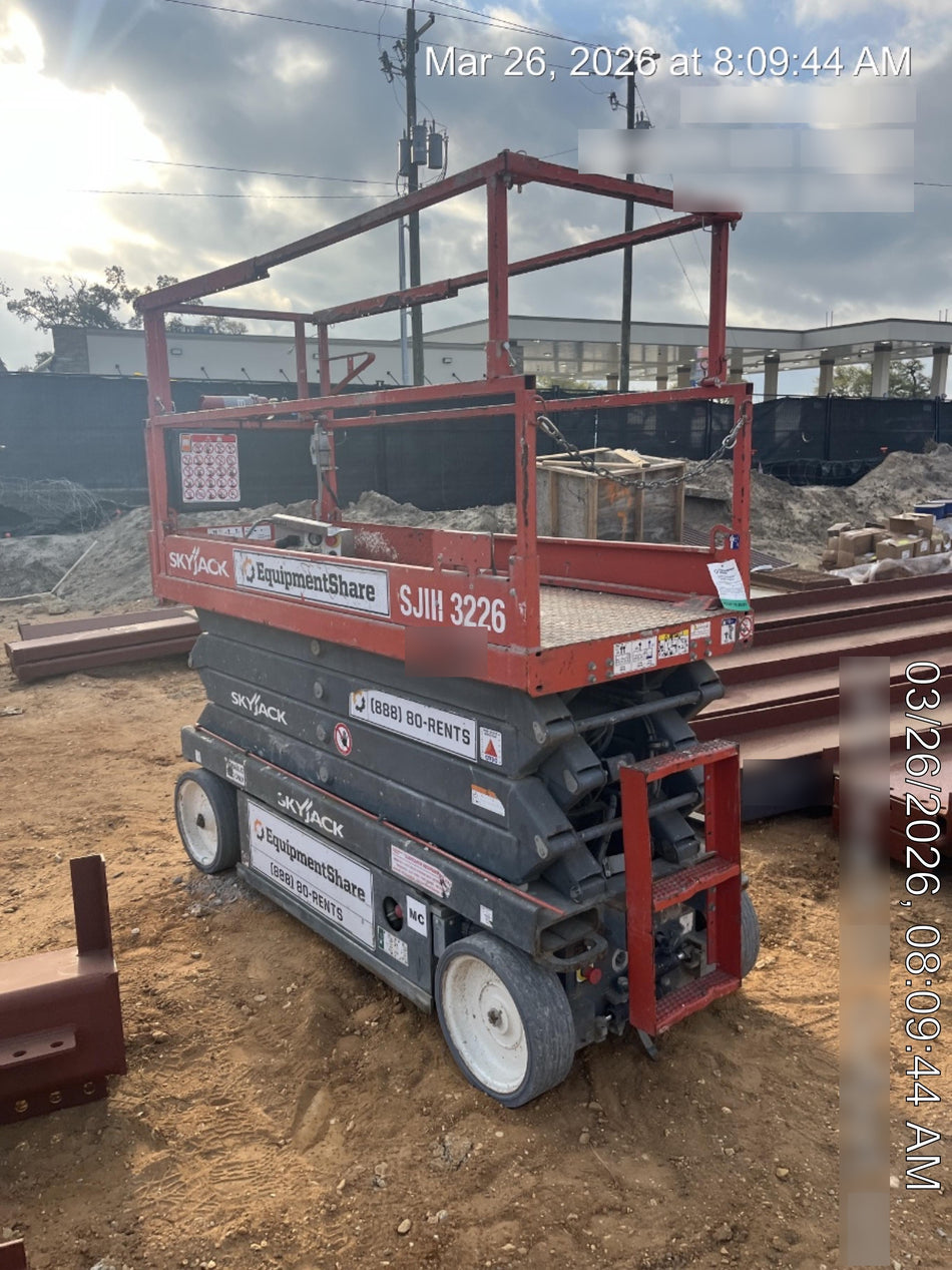 2019 Skyjack SJIII-3226 Standard Options