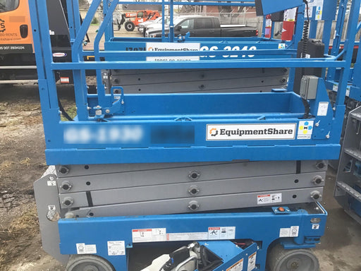 2018 Genie GS-1930 Genie GS-1930 Scissor Lift w/Standard Options