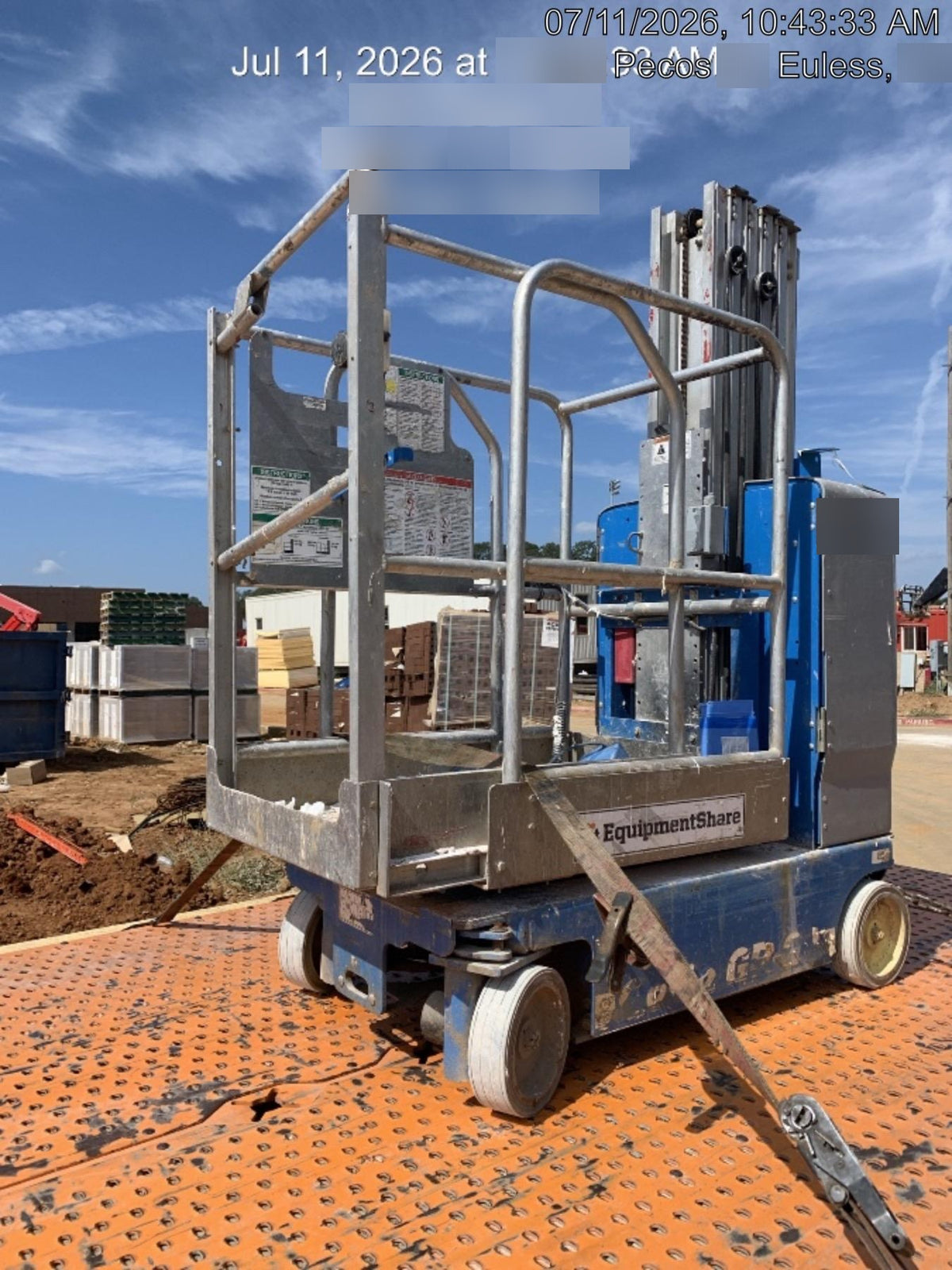2019 GENIE GR-20
