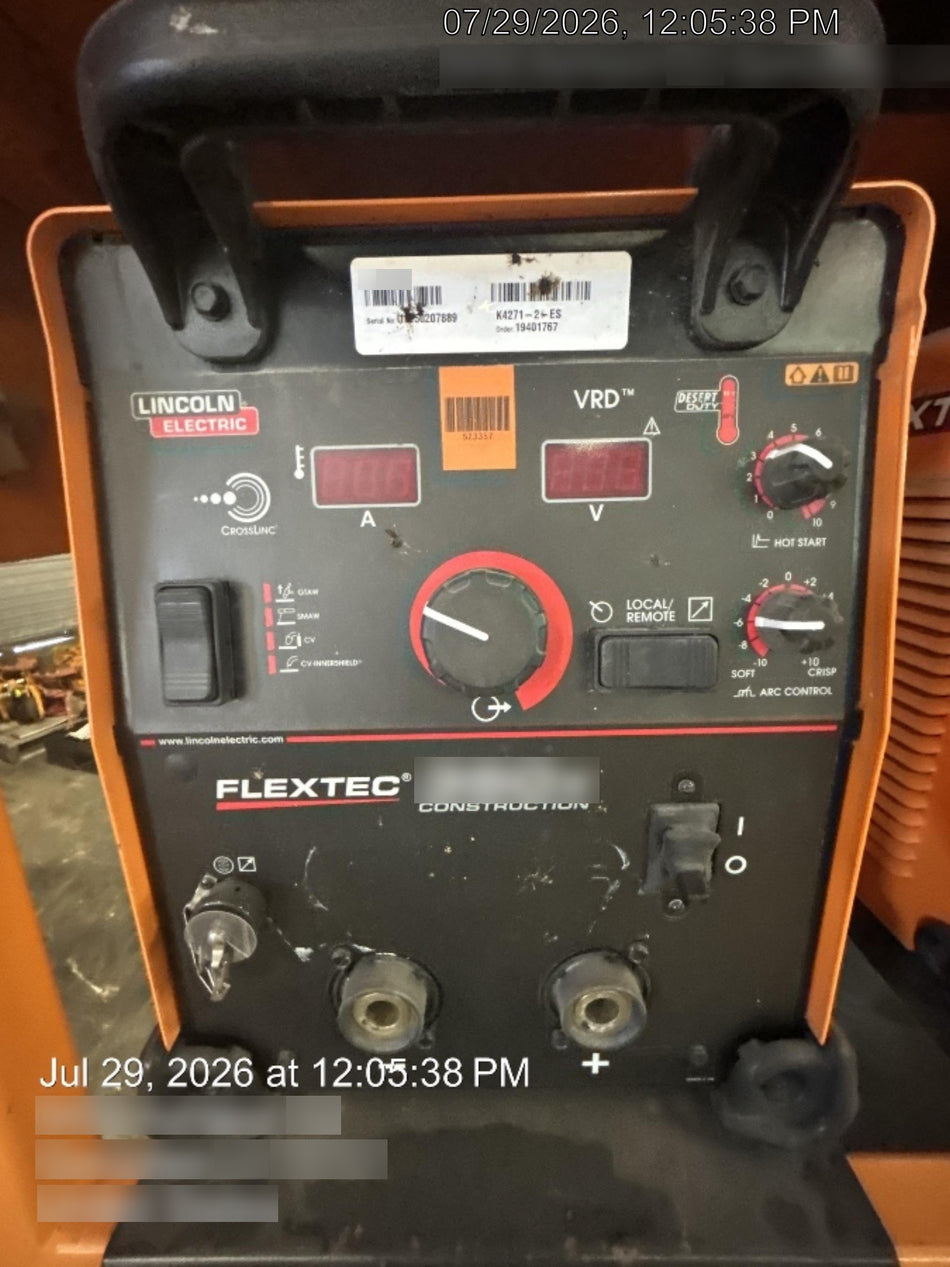 2025 LINCOLN ELECTRIC FLEXTEC 350X