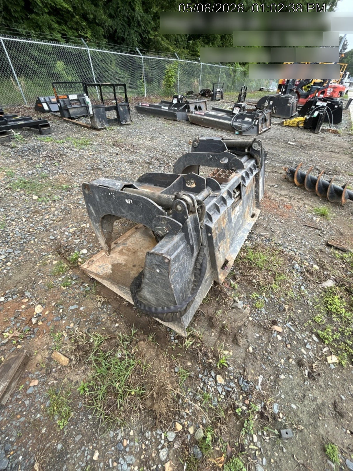 2020 PALADIN 76" Scrap Grapple Bucket - Paladin