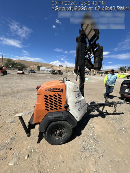 2023 Generac MLT2 Diesel, Flex Switch 120V Input, Powerzone Controller, (4) 320W LED Lights, 4kW Generator, 39.9 Gal Fuel Tank, 2" Ball, T3