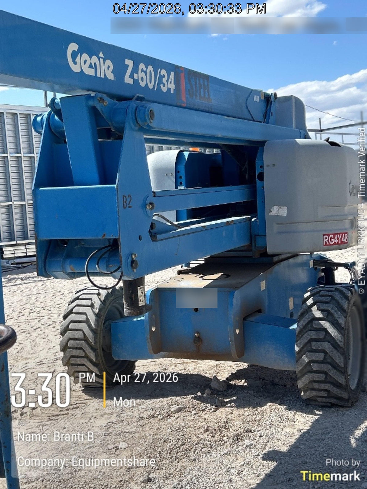 2021 SKYJACK SJ63 AJ