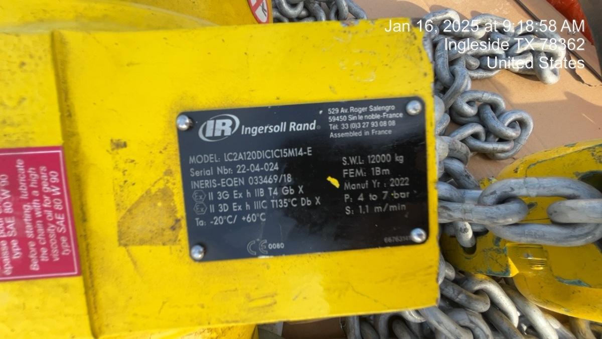 2022 INGERSOLL RAND LC2A120DIC1C15M14-E