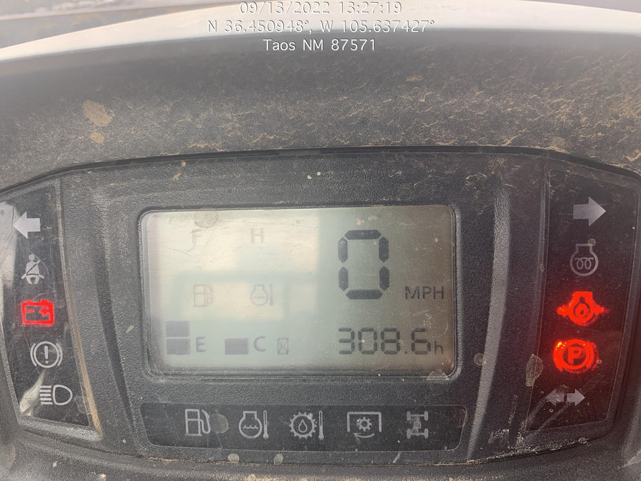 2021 Kubota RTV-X1140W-H Plastic Canopy, Windshield Acrylic Clear, LED Strobe Light, Wire Harness Kit, Back up Alarm