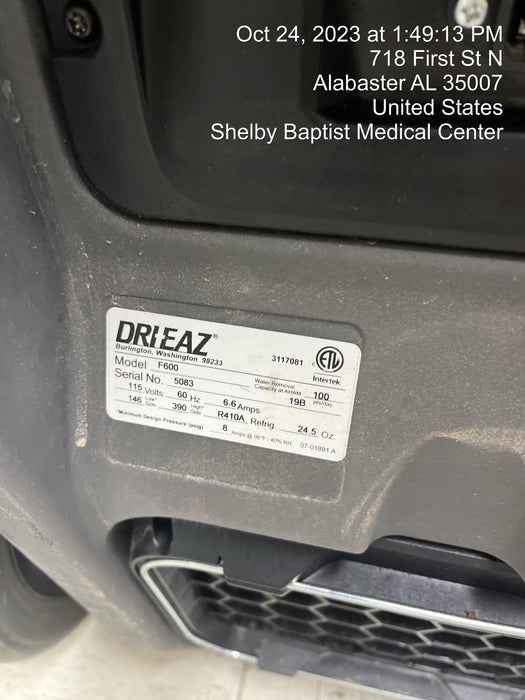 2020 DRI-EAZ LGR6000Li