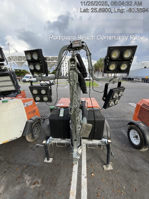 2023 Wanco WLTT-4MM4K Diesel, Deep Sea Controller, Shore Power Plug, Auto Start, (4) 350W LED Floodlights, 4kW Generator, 60 Gal Fuel Tank, 2" Ball, T3