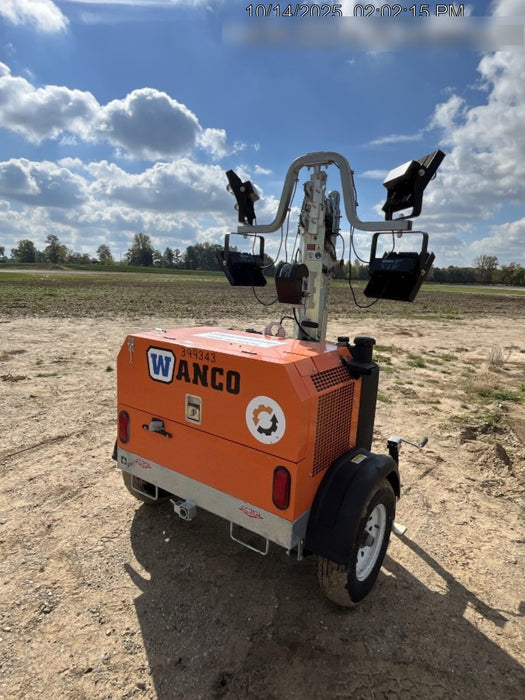 2024 Wanco WLTT-4MM4K Diesel, Deep Sea Controller, Shore Power Plug, Auto Start, (4) 350W LED Floodlights, 4kW Generator, 60 Gal Fuel Tank, 2" Ball, T3