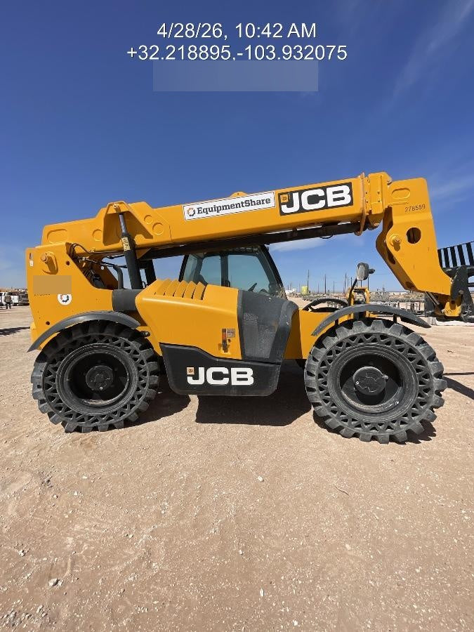 2019 JCB 506-36 Canopy, 74 HP, FF Tires, STD Worklight, Beacon, Aux Hydraulics, Lifting Eye, Back up Alarm w/48" Carriage/48" Forks