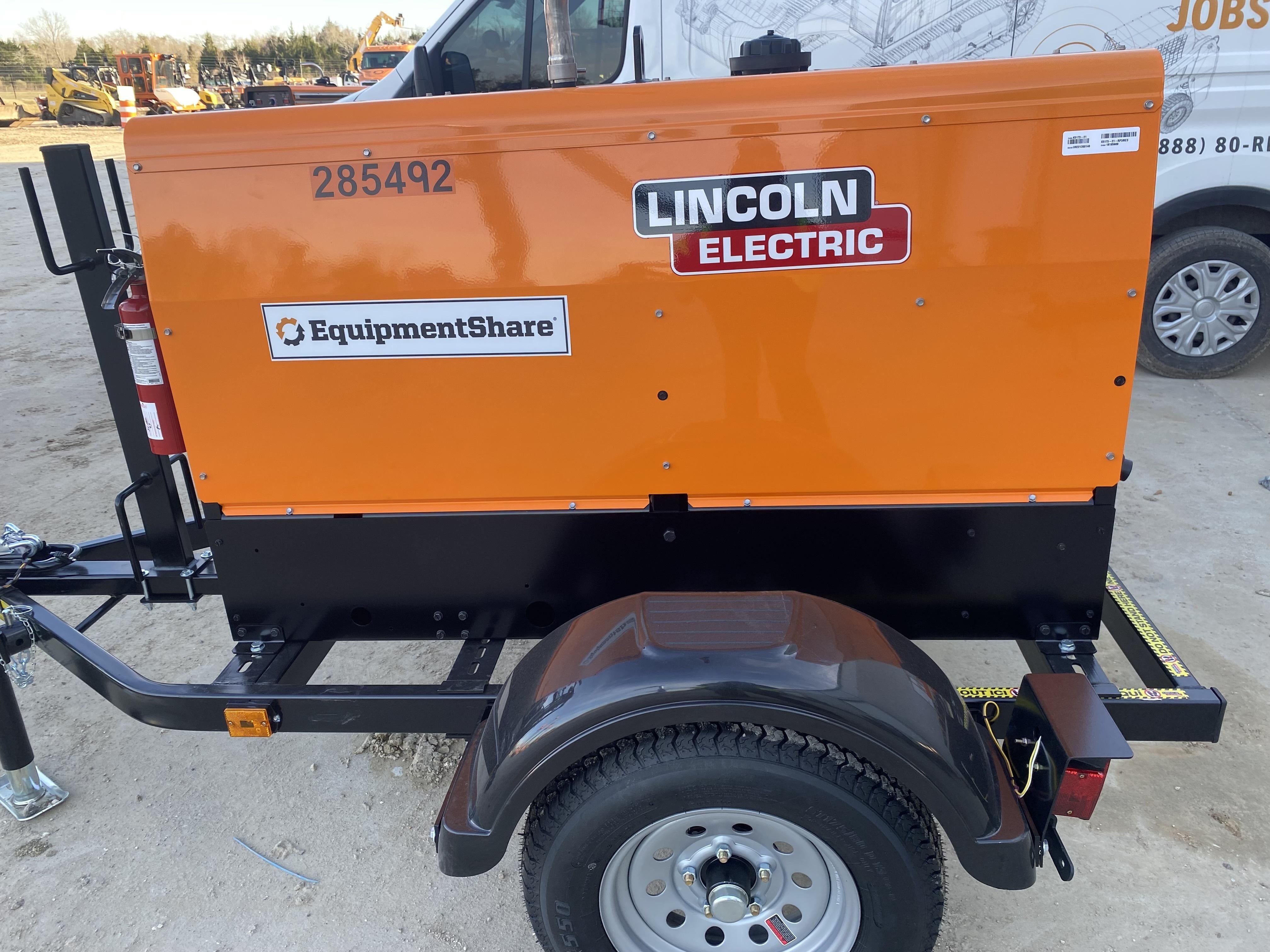 2022 Lincoln Electric LE400 Kubota V1505, Trlr, Cable Rack, Light Kit, ES Decals, T3