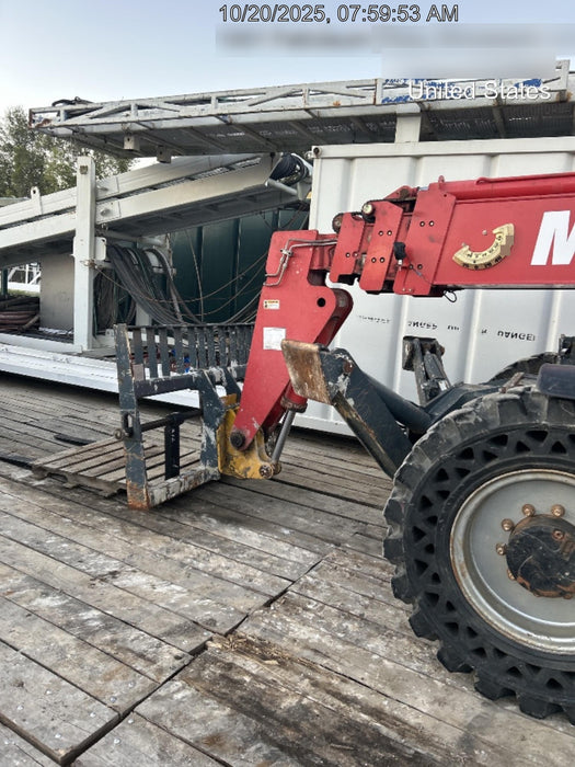 2018 Manitou MTA10055 MTA10055 - Canopy, Worklights, Beacon, 66" Carriage, 60" Forks, Solid Tires, Aux Hydraulics