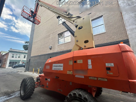 2020 JLG 860SJ Deutz Diesel Engine, FF Tires, Rotating Beacon, Panel Cradle Package