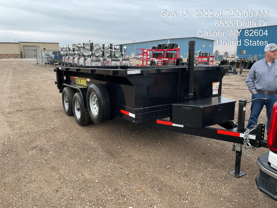 2022 US BUILT 7x14 Dump
