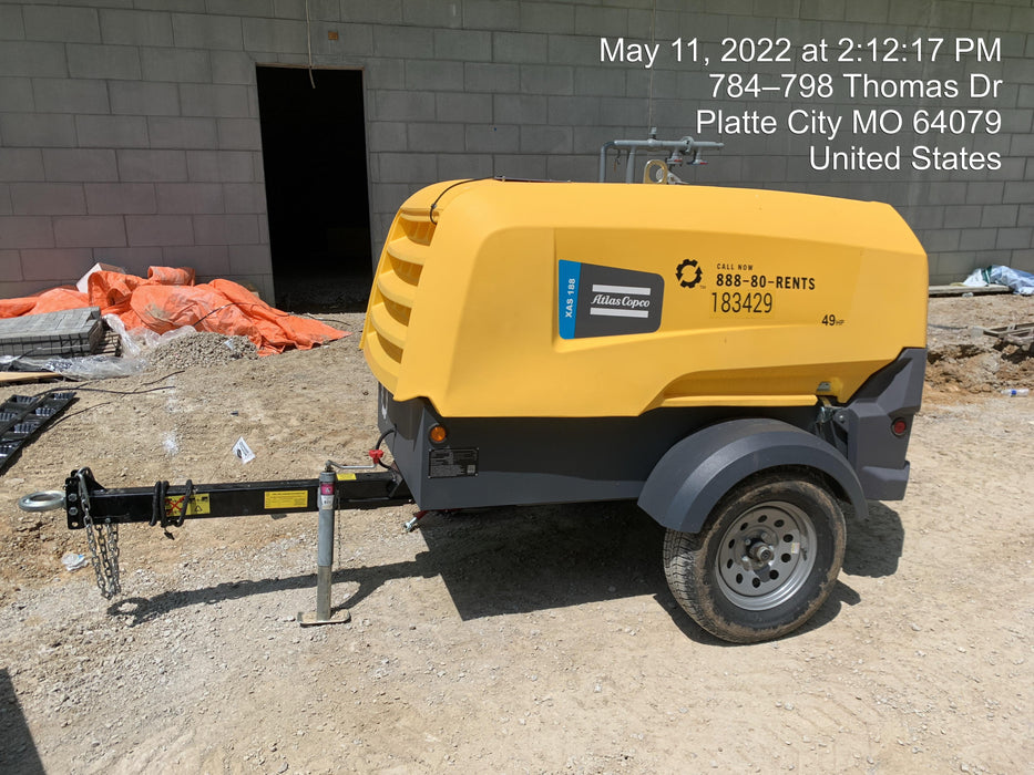 2021 ATLAS COPCO XAS188 CWK