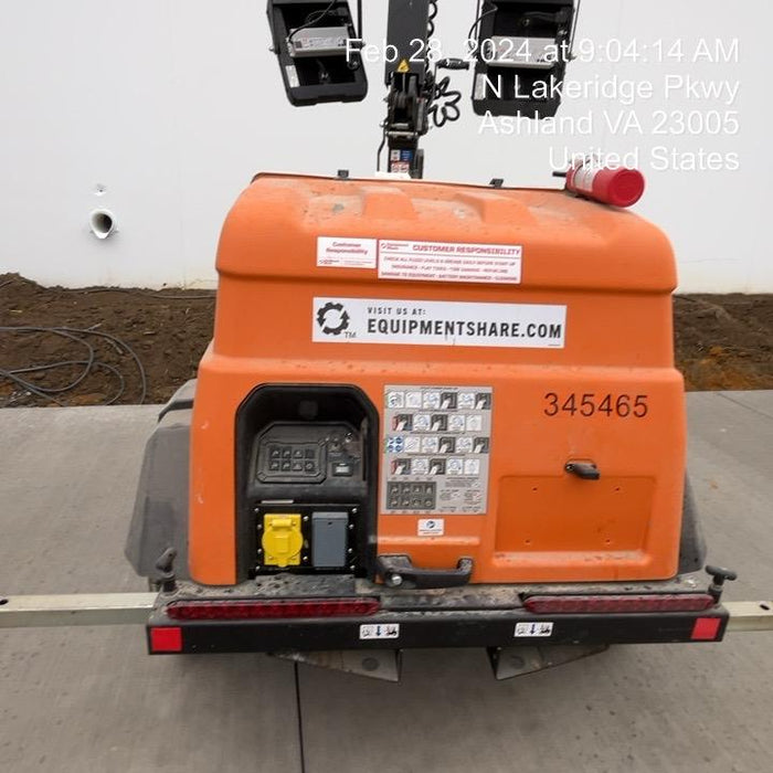 2023 Generac MLT2 Diesel, Flex Switch 120V Input, Powerzone Controller, (4) 320W LED Lights, 4kW Generator, 39.9 Gal Fuel Tank, 2" Ball, T3