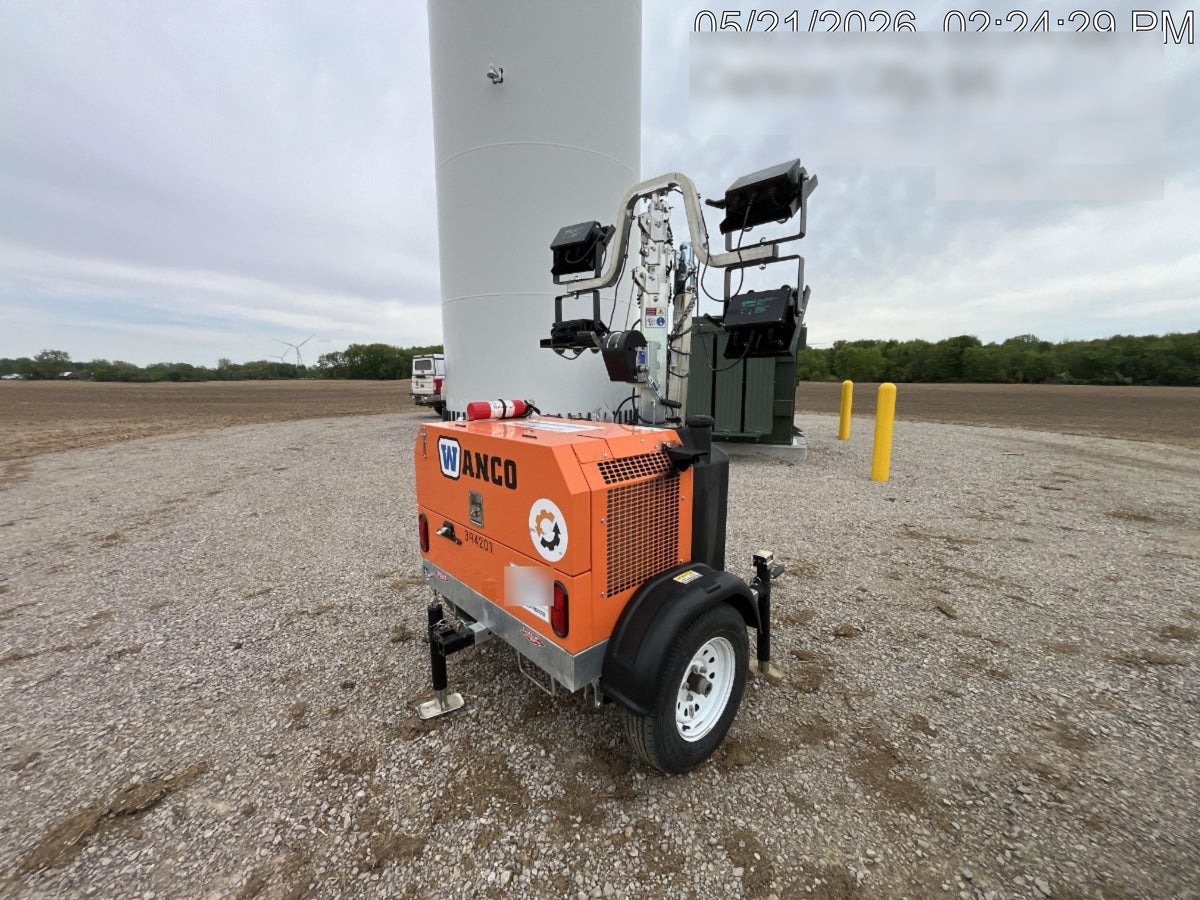 2024 Wanco WLTT-4MM4K Diesel, Deep Sea Controller, Shore Power Plug, Auto Start, (4) 350W LED Floodlights, 4kW Generator, 60 Gal Fuel Tank, 2" Ball, T3