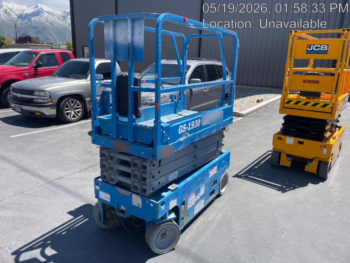 2019 Genie GS-1930 Fixed rails with chain Entry