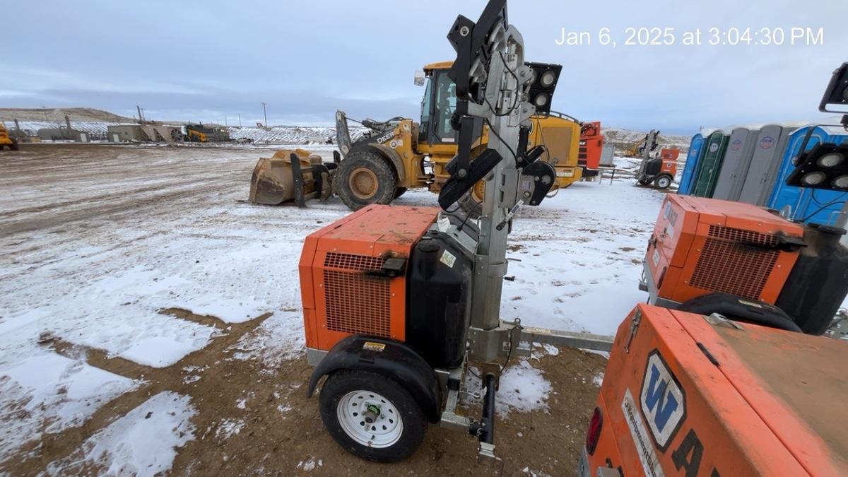 2024 Wanco WLTT-4MM4K Diesel, Deep Sea Controller, Shore Power Plug, Auto Start, (4) 350W LED Floodlights, 4kW Generator, 60 Gal Fuel Tank, 2" Ball, T3