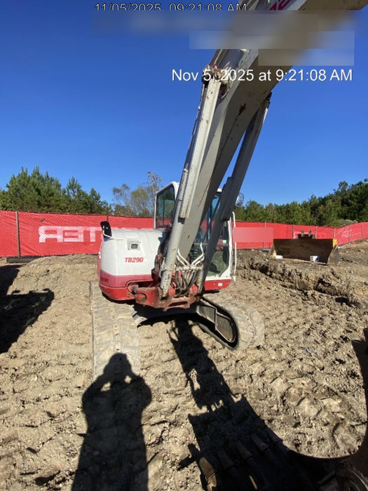 2020 Takeuchi TB290C Cab/Heat/Air, Rubber Tracks, Manual TAG QC