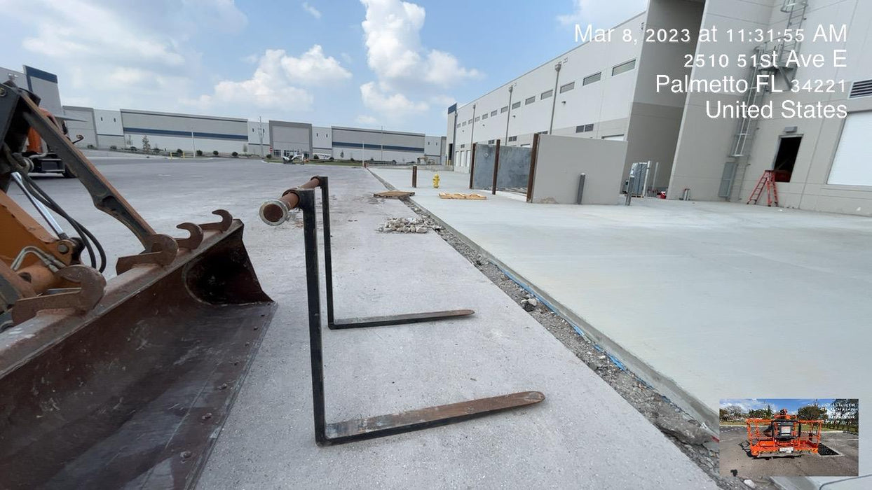 2014 WERK-BRAU 42" Forks - Backhoe