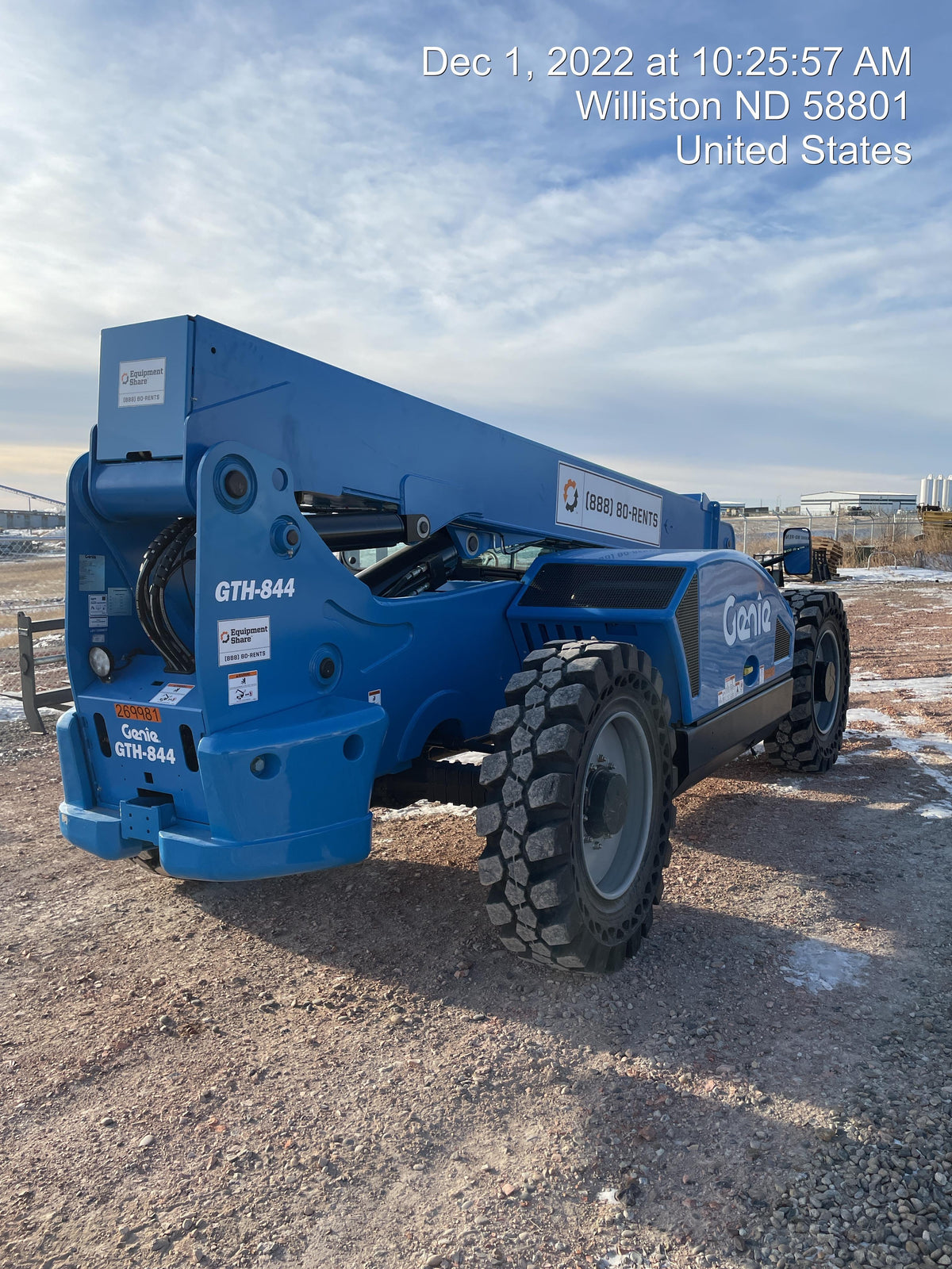 2022 GENIE GTH-844