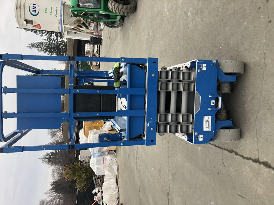 2020 Genie GS-1930 Solid Non Marking Tires, Beacon, Folding rails with half height swing gate, 800W Inverter