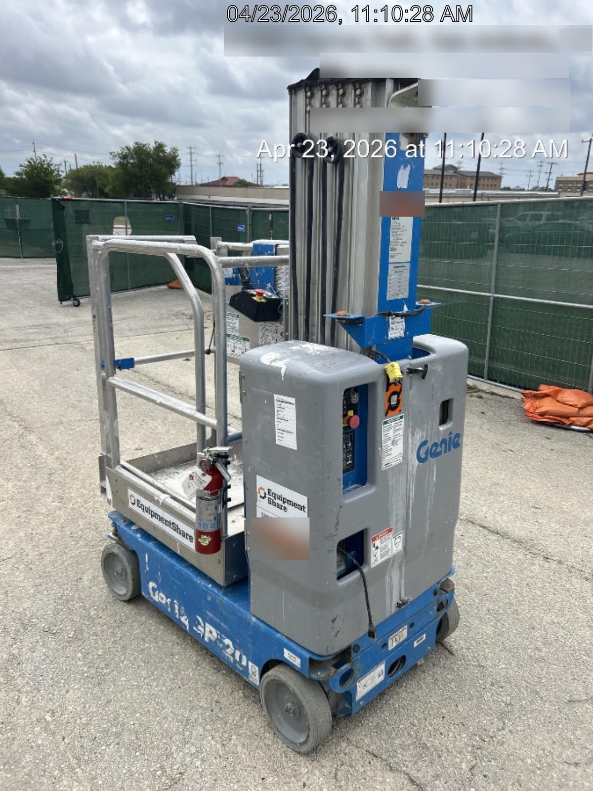 2020 GENIE GR-20