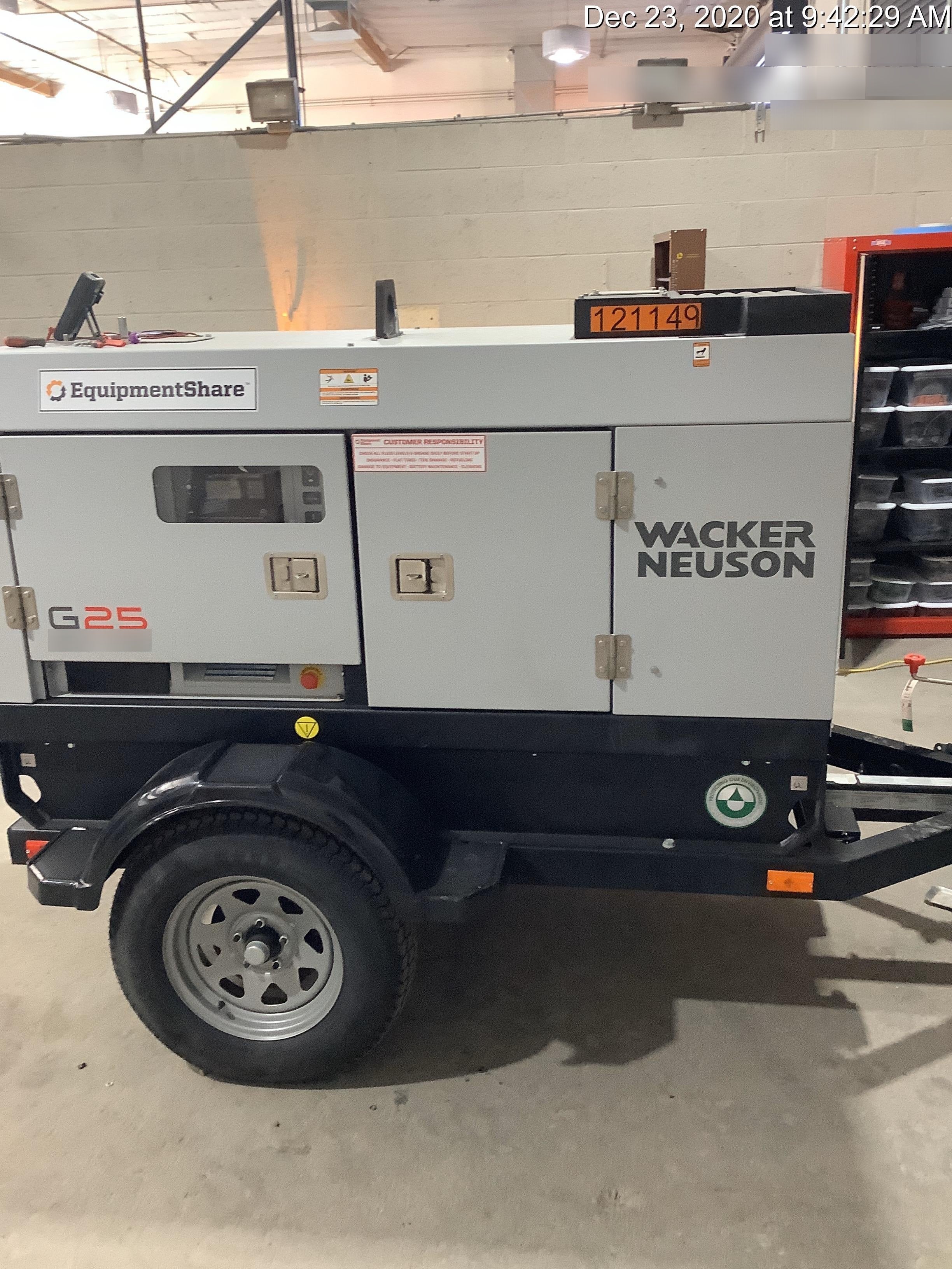 2020 WACKER NEUSON G25
