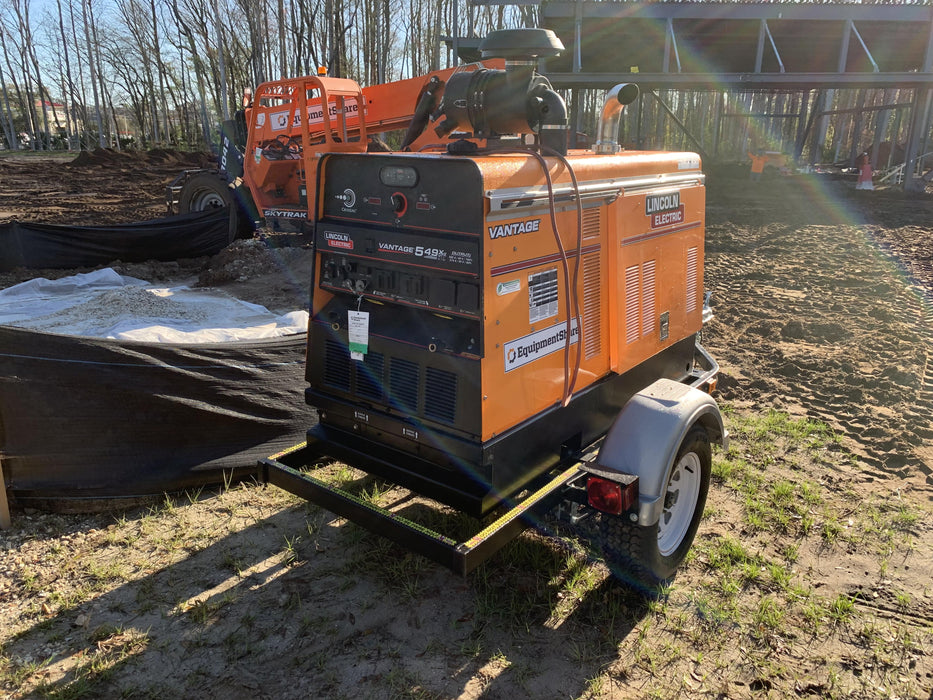 2022 Lincoln Electric Vantage 549X Crosslink Technology, Trailer Mounted, ES Decals, T3