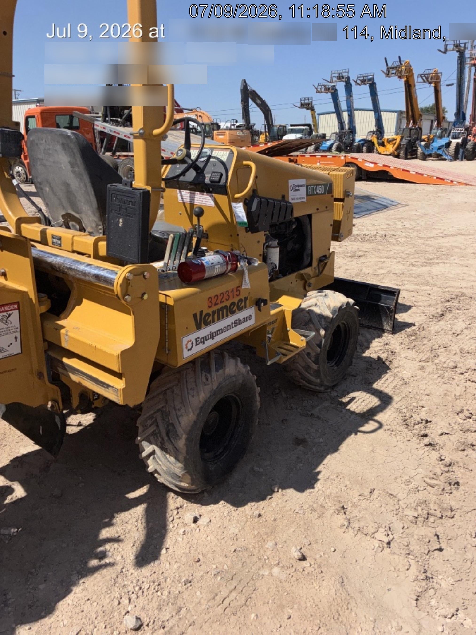 2023 VERMEER RTX450