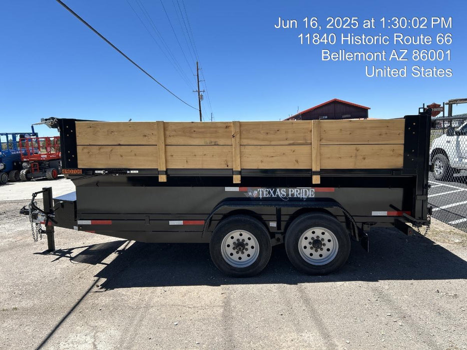 2025 TEXAS PRIDE TRAILERS DT714416KBP