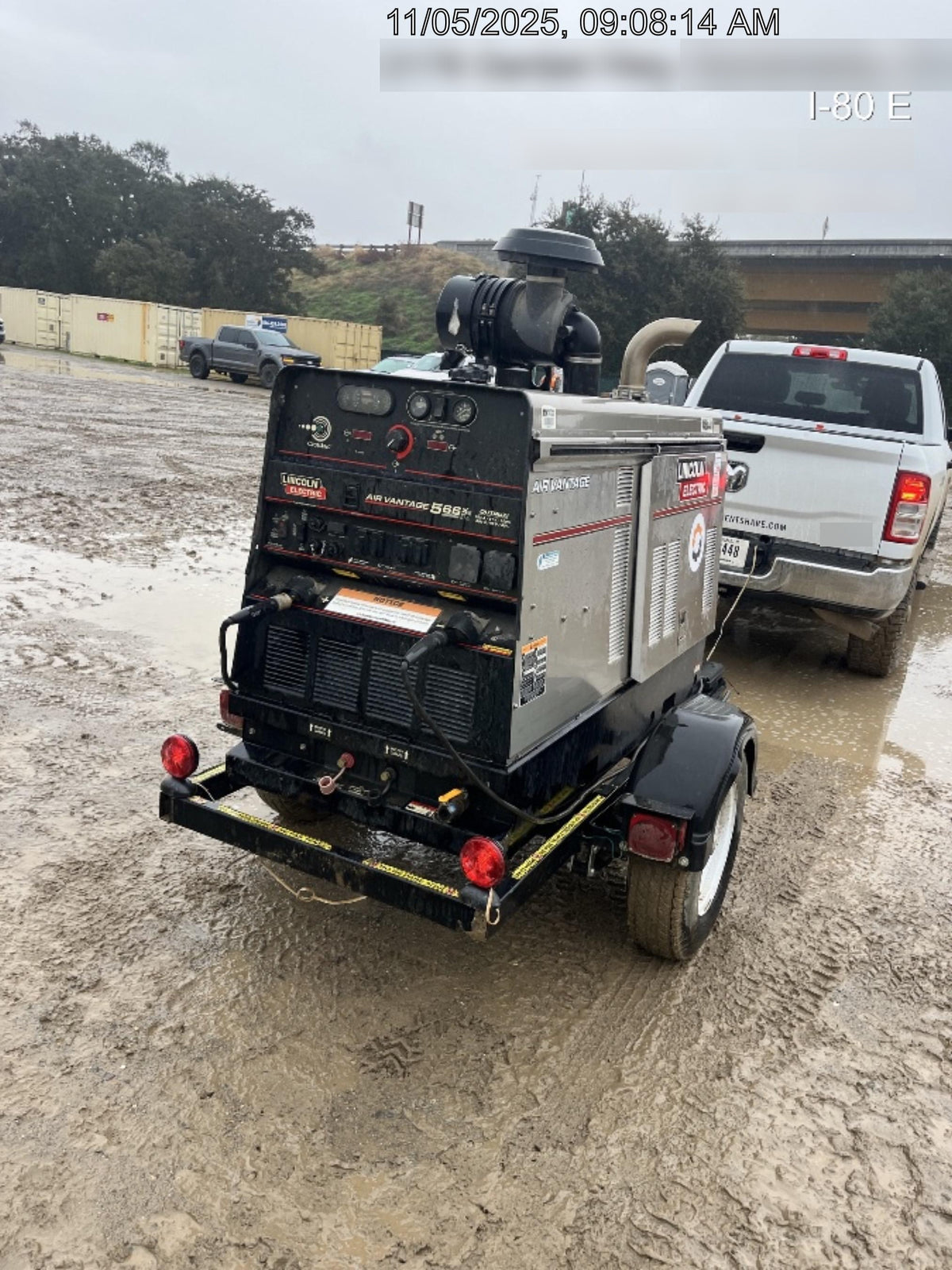 2021 Lincoln Electric Air Vantage 566 Air Vantage 566X Ready Pak 3 (includes trailer, cable rack, fender light kit); no telematics