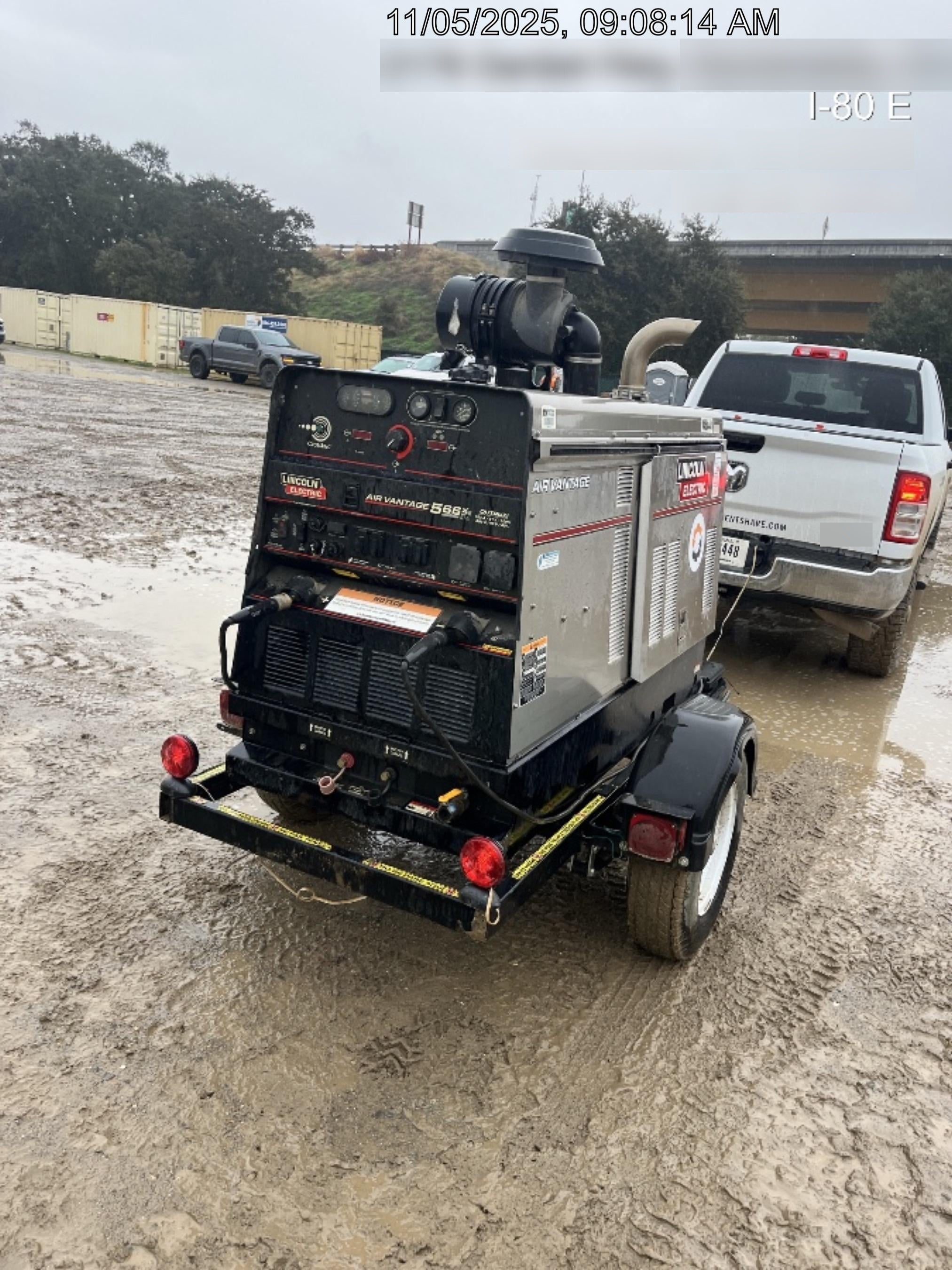 2021 Lincoln Electric Air Vantage 566 Air Vantage 566X Ready Pak 3 (includes trailer, cable rack, fender light kit); no telematics