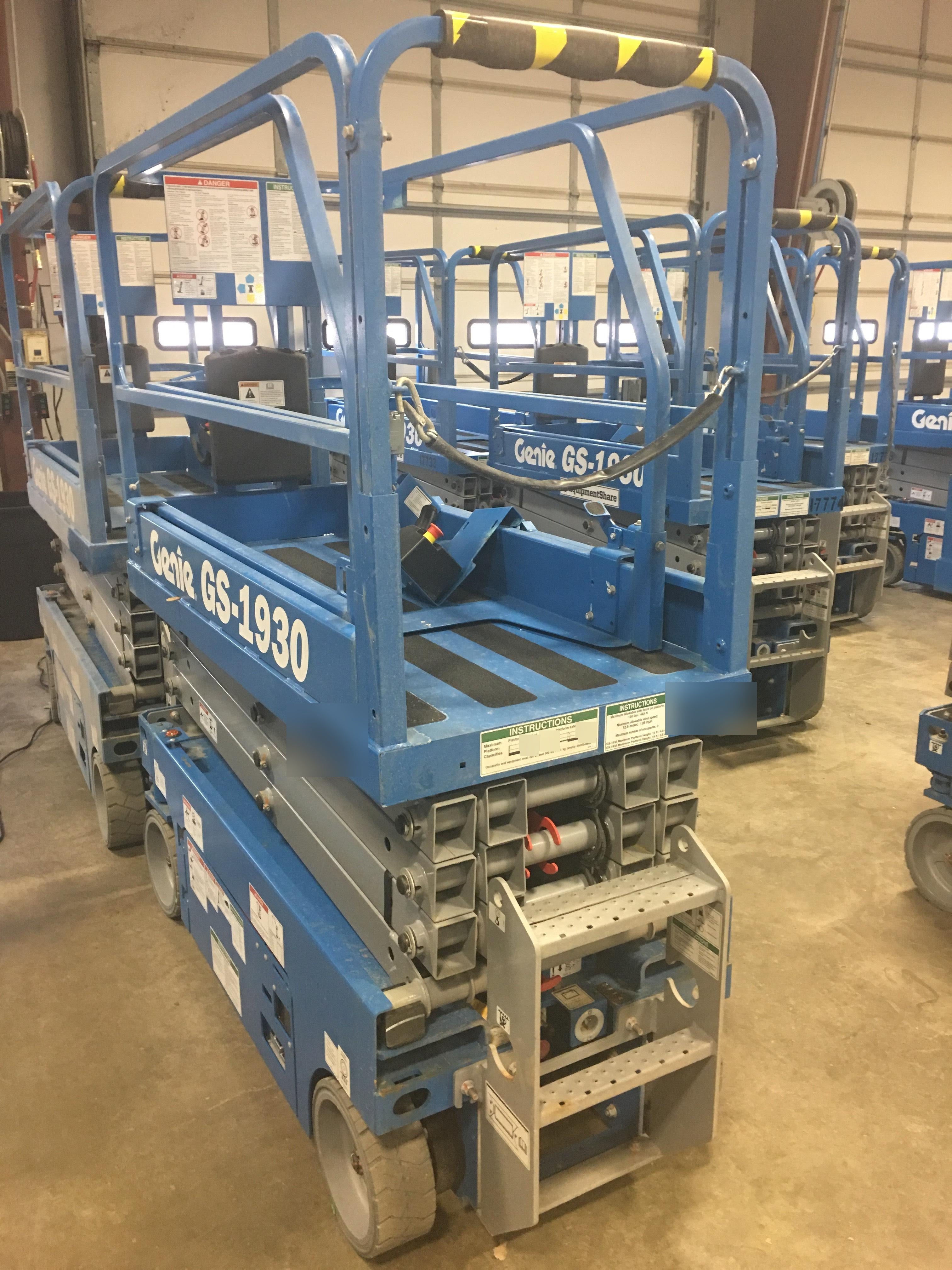 2018 Genie GS-1930 Genie GS-1930 w/Fixed Rail, Chain Entry