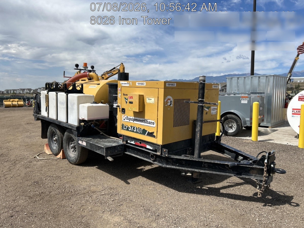 2021 Vac-Tron LP573XDT T4 Koehler Diesel Engine, 500 Gallon Debris Tank, x2 100 Gallon Water Tanks