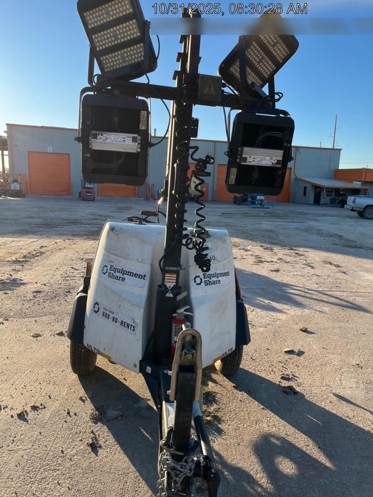 2024 Generac MLT2 Diesel, Flex Switch 120V Input, Powerzone Controller, 
(4) 320W LED Lights, 4kW Generator, 39.9 Gal Fuel Tank, 2" Ball, T3