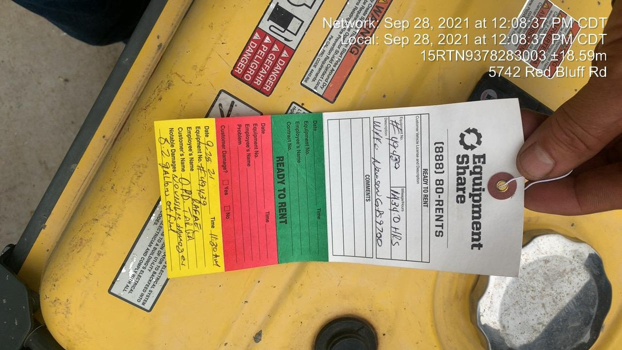 2019 Wacker Neuson GPS9700V Standard