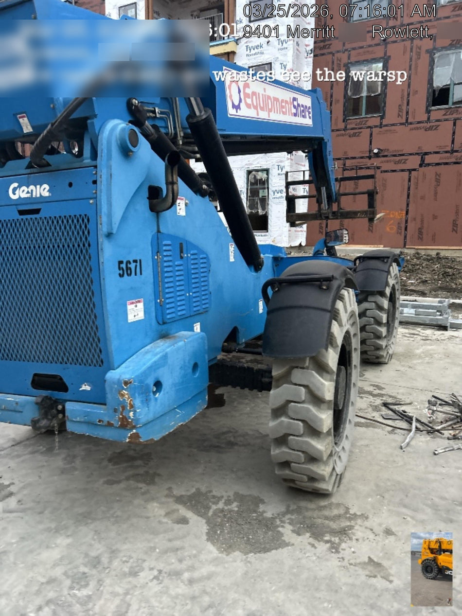 2017 Genie GTH-1056 Genie GTH1056, Solid Tires, 60" carriage, Open ROPS
