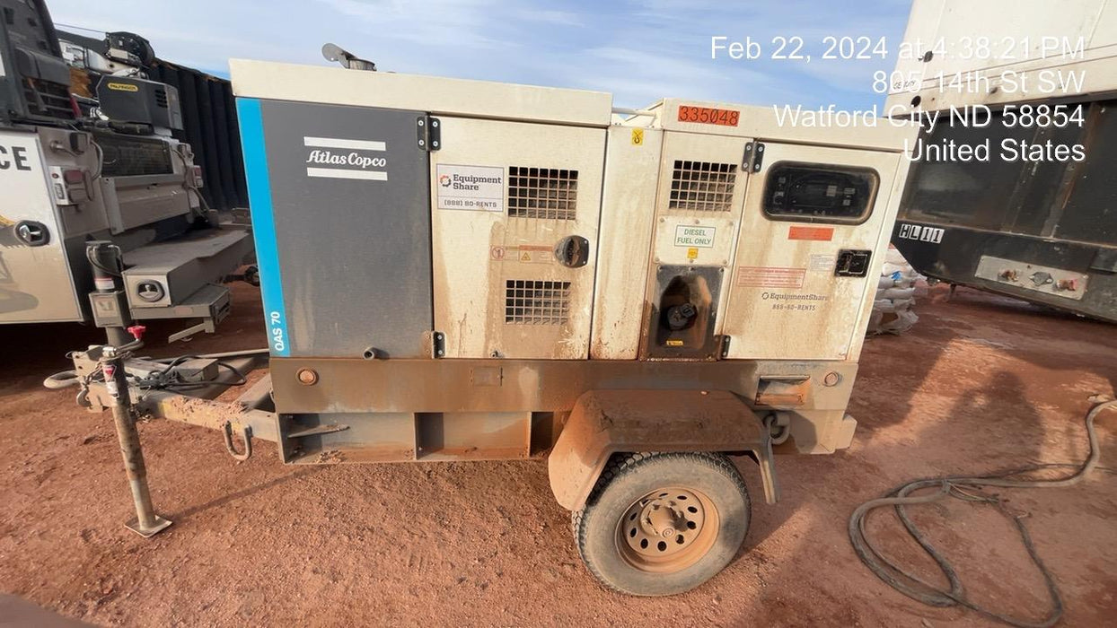 2023 ATLAS COPCO QAS 70