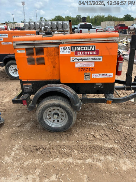 2022 Lincoln Electric LE400 Kubota V1505, Trlr, Cable Rack, Light Kit, ES Decals, T3