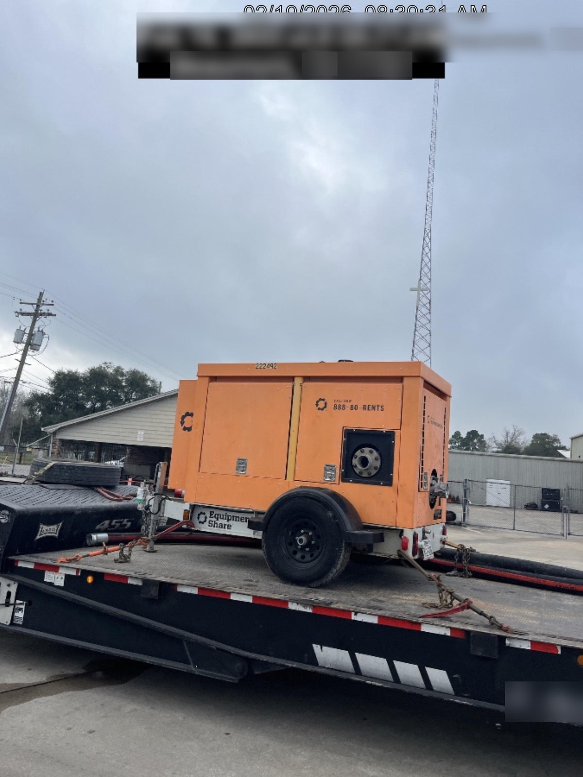 2020 ATLAS COPCO PAS 100 HF CS Enclosed